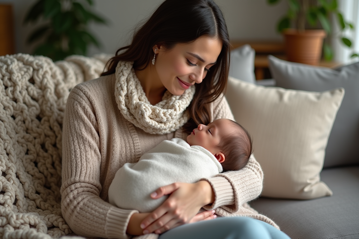 L’importance des vêtements chauds après l’accouchement