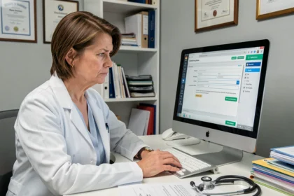 Médecin généraliste face à une erreur de configuration du logiciel médical KelDoc Pro dans son cabinet